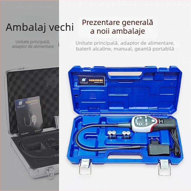 Detektor de scurgeri pentru refrigerantul de aer condiționat – Dasheng, Model Leak Detector, Cod produs 1026984553, Tip: Nu suportă Smart