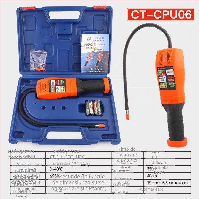 Detector halogen pentru scurgeri de refrigerant Dasheng RLD-382PDAS-200 CPU06