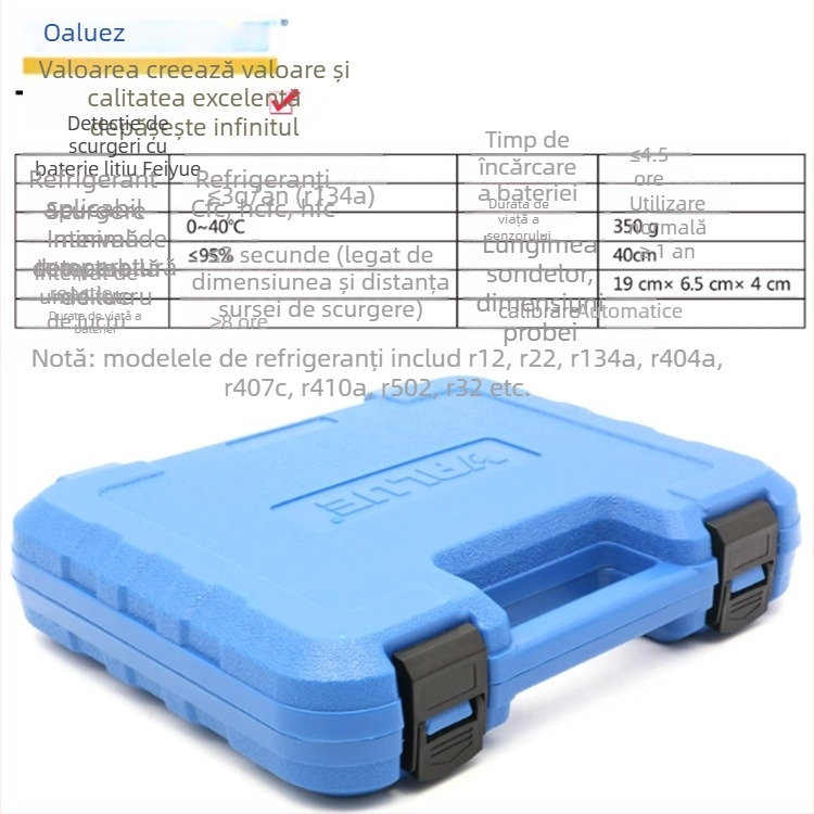 Detector de scurgeri de gaze VML-1 Fly Over | domeniu de măsurare 20 | refrigerant