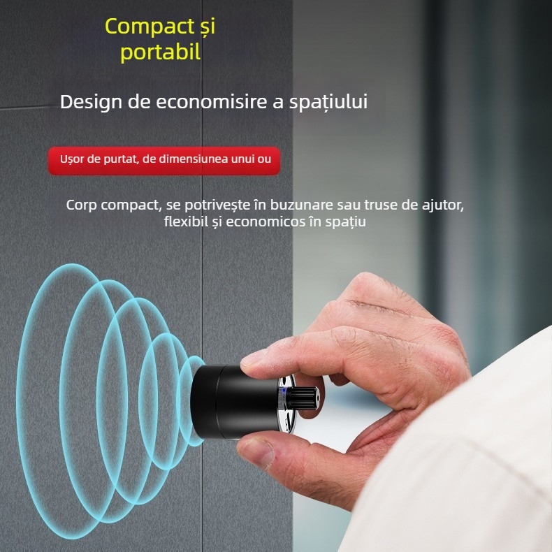 Detector portabil de scurgeri pentru perete LK918, Sheng Zhixing, (distanța de detecție 50 cm)