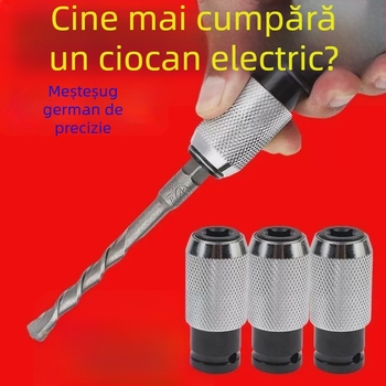 Cap de conversie pentru ciocanul electric cu burghiu — putere mare, ușor, compact; pentru pereți din ciment și beton; pentru găurire cu ciocan și percuție; Marcă: Other; Fără contact: Nu; Termometru infraroșu
