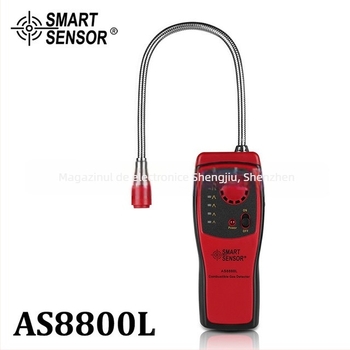 Detector portabil de gaze combustibile cu alarmă pentru scurgeri de gaze, model AS8800L