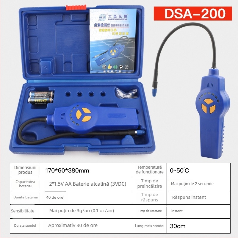 Detector de scurgeri pentru aer condiționat, DSA200, The Great Sage