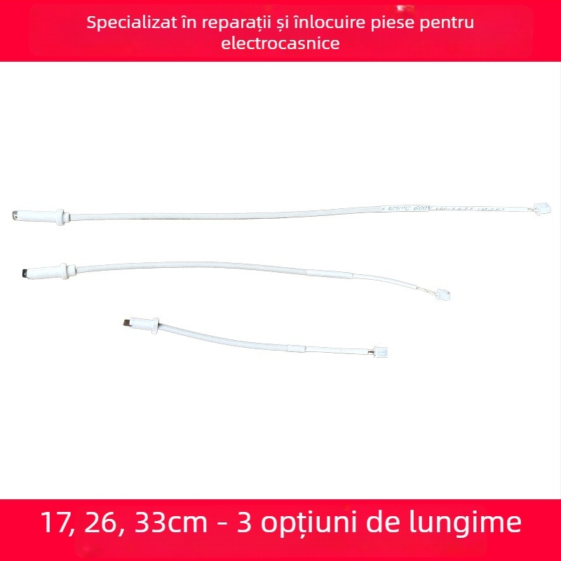 Kit senzor pentru aragaz ceramic electric: cablu termocuplu, sondă de temperatură, termistor, regulator de temperatură