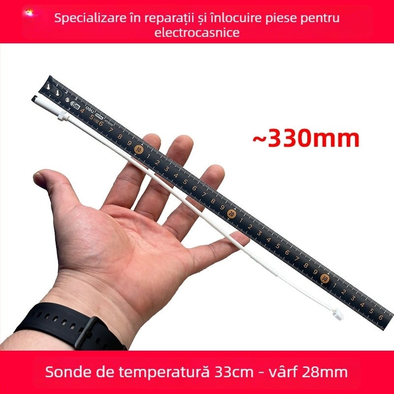 Kit senzor pentru aragaz ceramic electric: cablu termocuplu, sondă de temperatură, termistor, regulator de temperatură