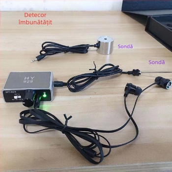 Xin Miao HY929 Detector avansat de scurgeri la perete cu amplificator de sunet – detectarea scurgerilor de apă și încălzire prin podea