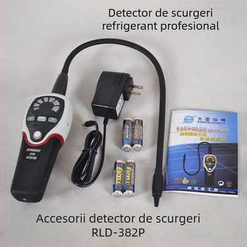 Detector de scurgeri halogeni RLD-382P — detectează R134A, R12, R22; stabil, sensibil, cu microprocesor