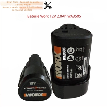 Vickers baterie litiu 12V 2.0Ah WA3506 cu încărcător WX128 WX130 universal