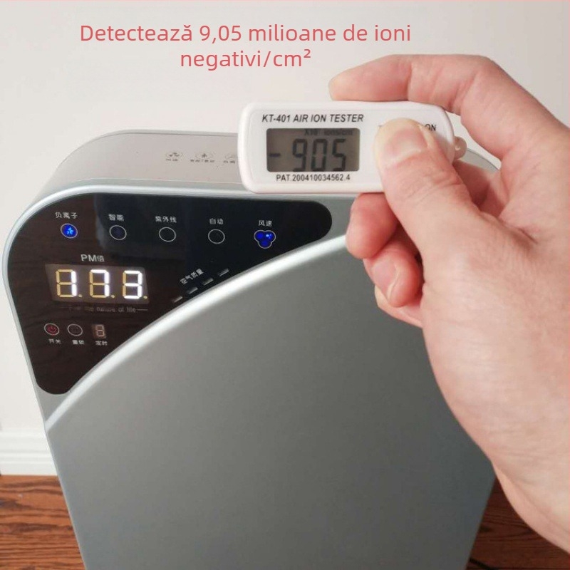 KT-401 Analizator de ioni negativi și detector pentru purificator de aer, concentrație înaltă