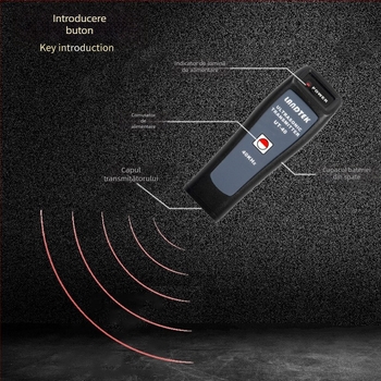 UT-40 Lantai detector portabil pentru scurgeri ultrasonice, generator de semnale în formă de undă, 40 kHz, model UT-40, greutate aproximativ 50 g