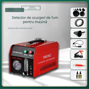 Detectoare de fum pentru automobile - tester pentru scurgeri la conductele de admisie/exhaust ale motorului; Brand Dezhi Baosen, Model v90, Origine Hebei Cangzhou, Utilizare: industrie de reparații auto