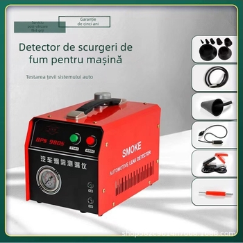 Detectoare de fum pentru automobile - tester pentru scurgeri la conductele de admisie/exhaust ale motorului; Brand Dezhi Baosen, Model v90, Origine Hebei Cangzhou, Utilizare: industrie de reparații auto