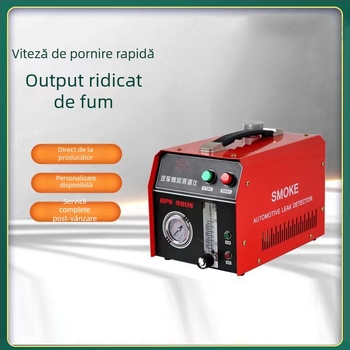 Detectoare de fum pentru automobile - tester pentru scurgeri la conductele de admisie/exhaust ale motorului; Brand Dezhi Baosen, Model v90, Origine Hebei Cangzhou, Utilizare: industrie de reparații auto