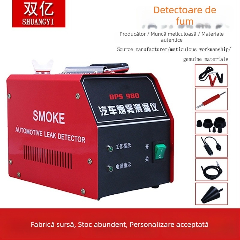 Detector de fum pentru mașină Miniso V90, pentru sistemele de admisie și evacuare – unealtă pentru reparații auto