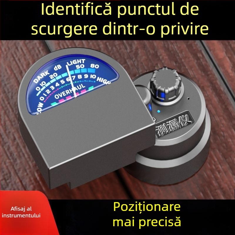 Detector de scurgeri pentru conducte de apă – precizie înaltă, pentru încălzire prin podea
