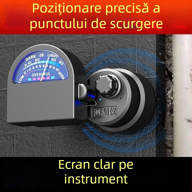 Detector de scurgeri pentru conducte de apă – precizie înaltă, pentru încălzire prin podea