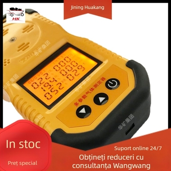 Detector de gaze multi-parametric CD4, cu stocare de date și funcție de autoverificare, pentru uz în minele de cărbune