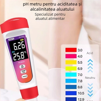 Detector de pH și alcalinitate aluat pentru chifle aburite și găluște