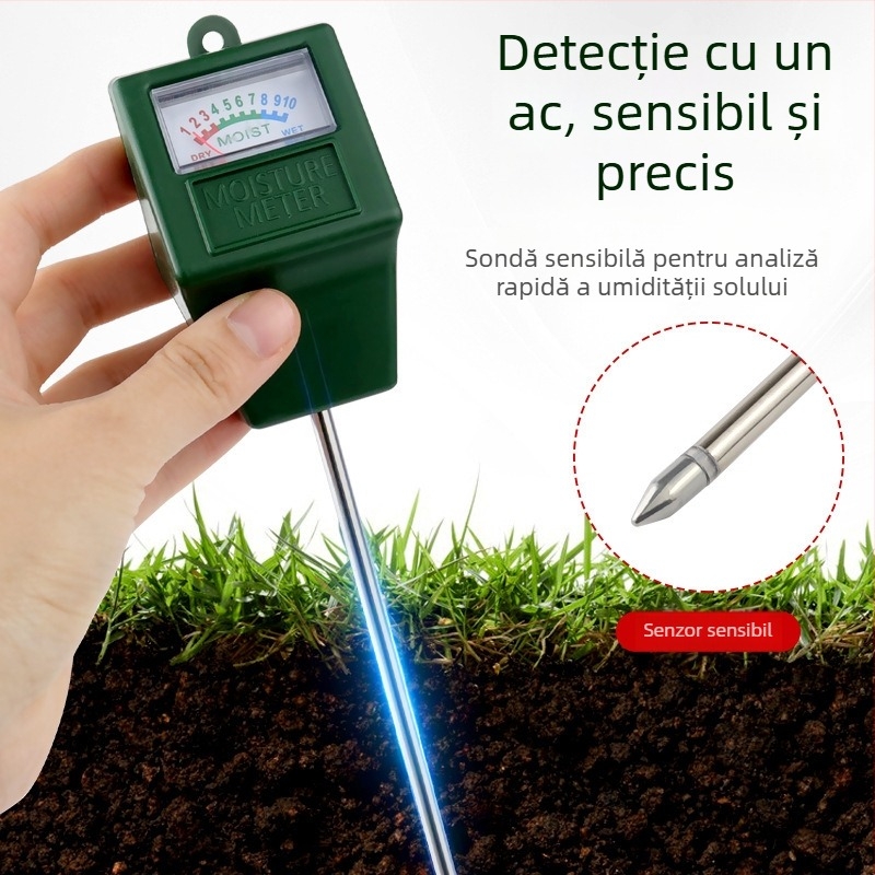 Senzor de umiditate a solului, ac unic, cap pătrat