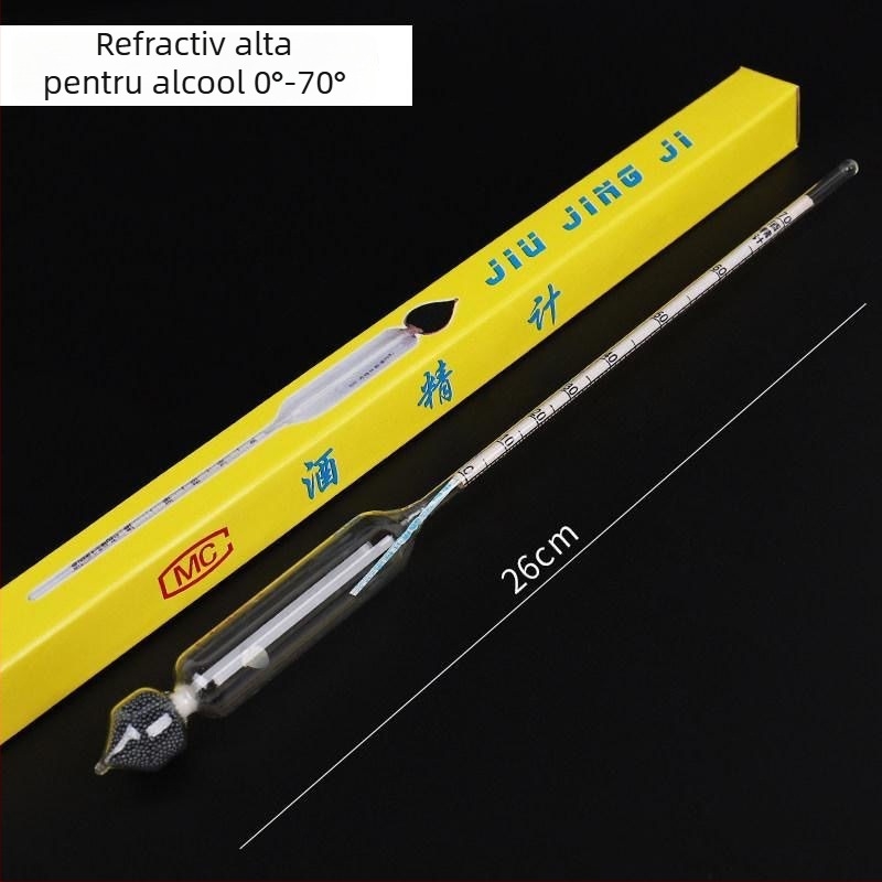 Test de conținut de alcool pentru homebrewing, precizie înaltă