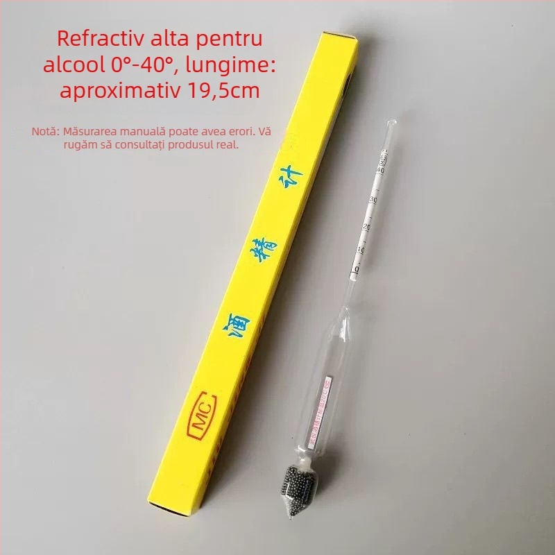 Test de conținut de alcool pentru homebrewing, precizie înaltă