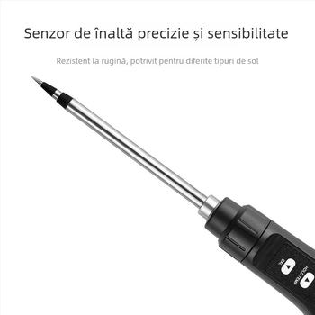 Record Work tester de sol de tip pix cu valoare EC și temperatură pentru grădină și livezi