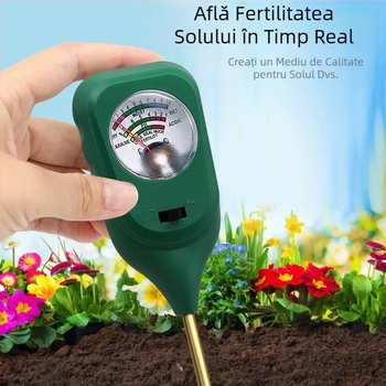 Detector de sol - trei în unu, vârf metalic, plug-and-play, fără baterie; Brand: Record Work; Origine: China continentală