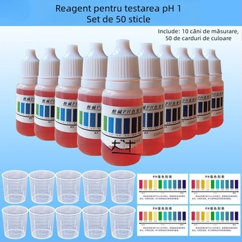 Măsurător de concentrație pentru lichide acido-bazice | kit de testare acido-bazic | Modelul 1 | Marcă: Altă
