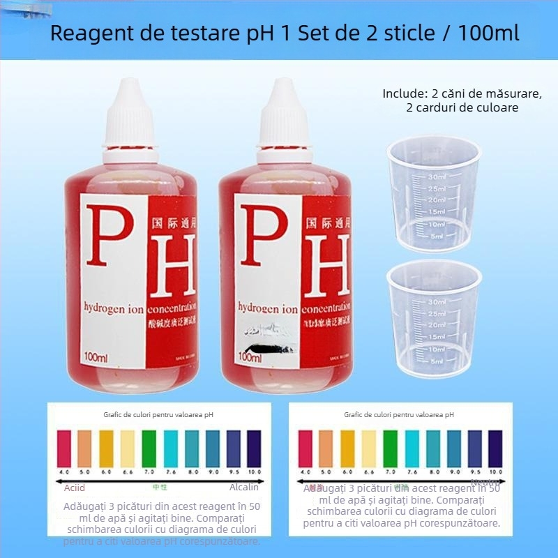 Măsurător de concentrație pentru lichide acido-bazice | kit de testare acido-bazic | Modelul 1 | Marcă: Altă