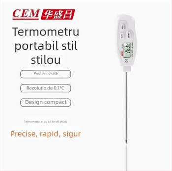 DT-131 termometru cu sondă – înaltă precizie pentru măsurarea temperaturii alimentelor și lichidelor, brand Huashengchang