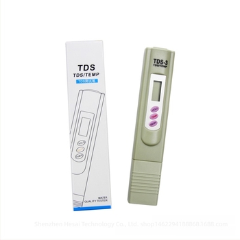 Pen de testare a calității apei TDS-3 — tester TDS portabil, interval 1–9999 PPM, precizie 1%, afișaj numeric