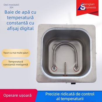 Bain de apă electric cu afișaj digital, pentru laborator și uz casnic, vas cu 1/2/4/6 găuri