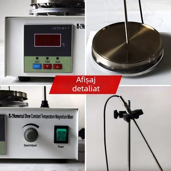 Amestecător magnetic de laborator cu încălzire, control digital al temperaturii, model 85-2, Yaoyao Technology; Alimentare 220V 50Hz; Tensiune de lucru 220V; Greutate 5