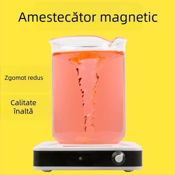 Amestecător magnetic portabil, mini, cu control al temperaturii (Fanwo CL-701, 1000 ml, 220V, 0,15 kg)