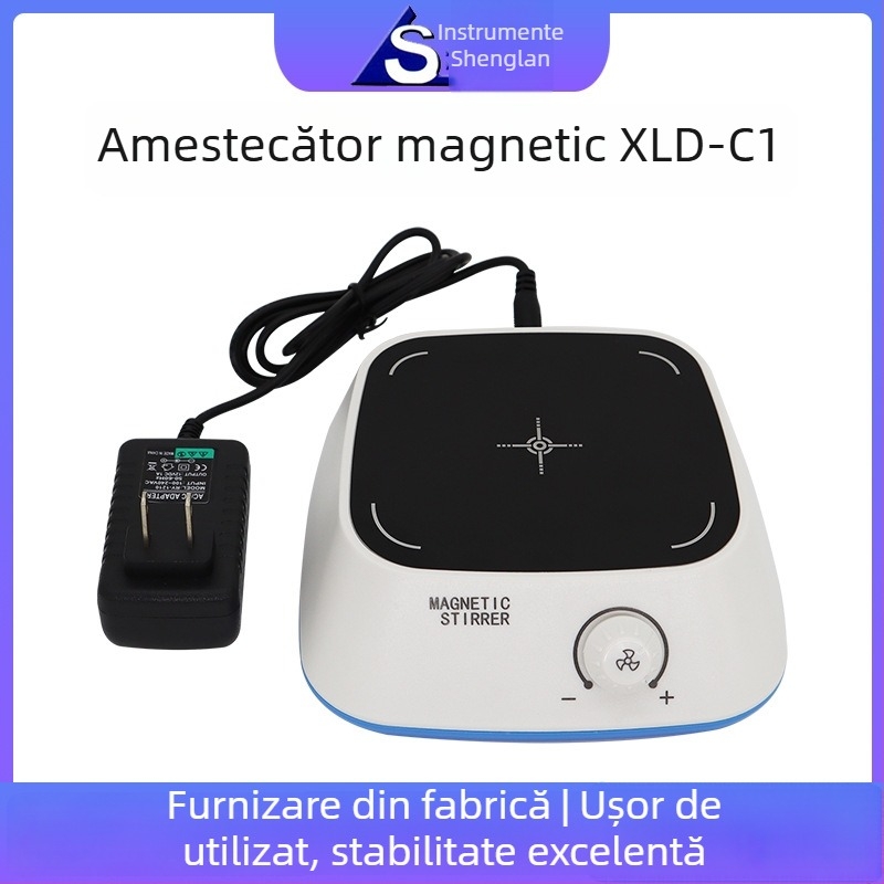 Shenglan Instruments XLD-C1 Amestecător magnetic de laborator cu încălzire electrică, afișaj digital, 50W, 220V