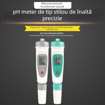 Măsurător de pH portabil PH-20 cu afișaj digital, electrodă compozită încorporată, precizie ±0,1 pH