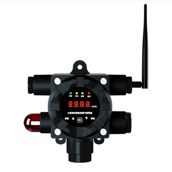 Detector fix pentru gaze inflamabile, model Puliton Plt218, pentru bucătării mici și catering, interval de măsură 0–100% LEL, precizie ±3% LEL, alimentare AC 220V