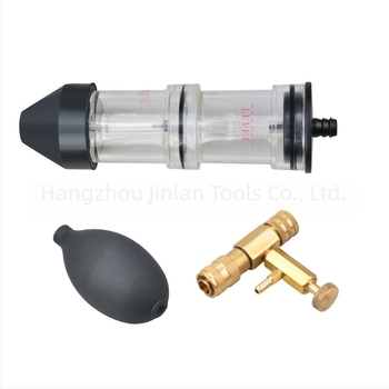 Kit de instrumente pentru testarea scurgerilor de gaze, tester de presiune pentru radiator și sistem de răcire prin vid, din oțel carbon