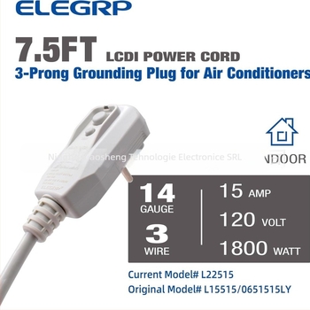 Intrerupator de detecție a curentului de scurgere pentru aer condiționat, XC, model E250451, 110-120V, UL Standard American