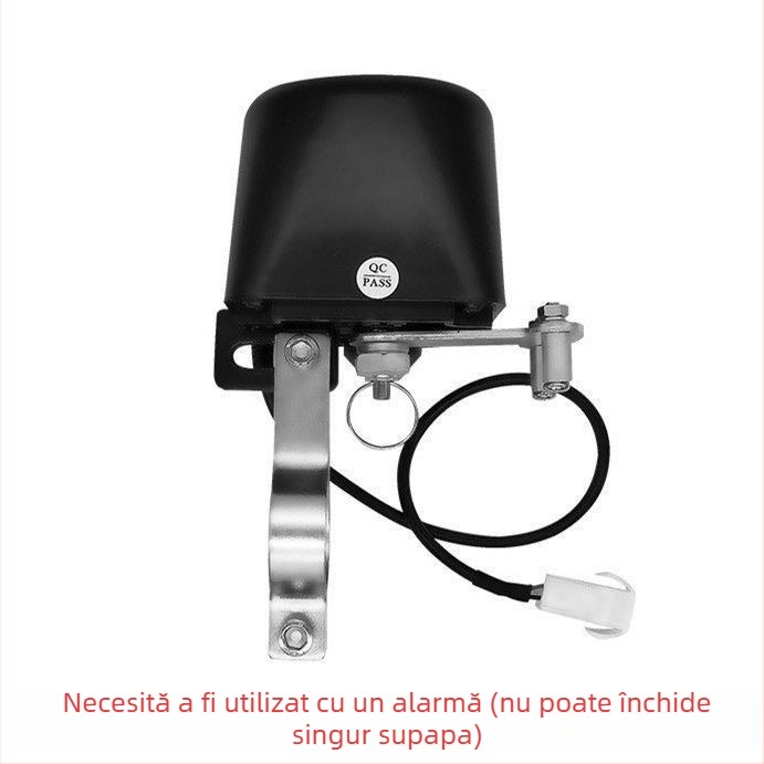 Alarmă de gaz pentru bucătărie, casă – Model G55, montaj pe perete, alimentare AC220V, comunicare prin cablu, alarmă sonoră și luminoasă