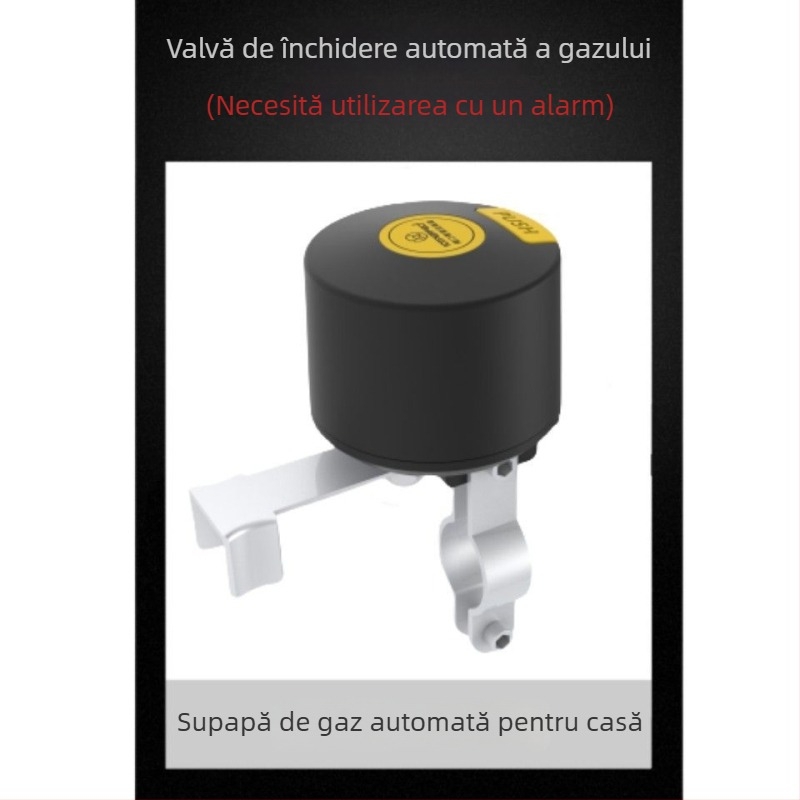 Alarmă de gaz pentru bucătărie, casă – Model G55, montaj pe perete, alimentare AC220V, comunicare prin cablu, alarmă sonoră și luminoasă