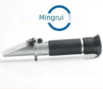 Refraktometru prism Ming Rui LCC8T, interval de măsurare 0-100, valoare a rețelei 0,5