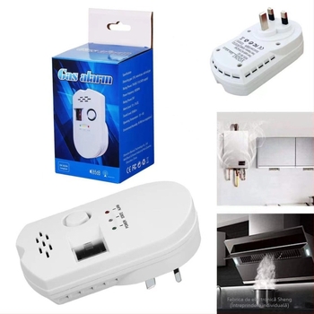 Alarmă de gaz cu afișaj digital, detector pentru gaze inflamabile, alimentare AC/DC, intrare 12–16V, putere de ieșire 80W