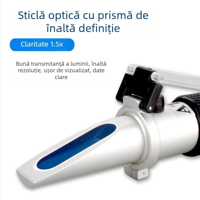 Refractometru prism portabil CJM-037, marca Chuang Ji Mei, interval de măsurare 0-90, pentru fructe conservate, legume și miere