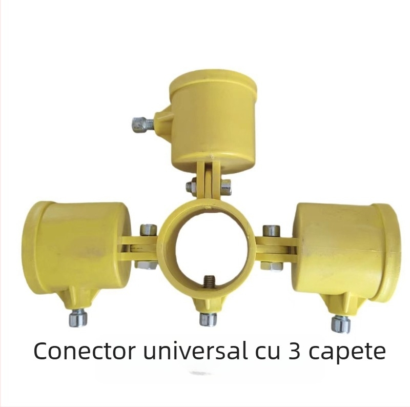 Morimao cuplă unghiulară PPR pentru țevi de scară, cu bază din plastic