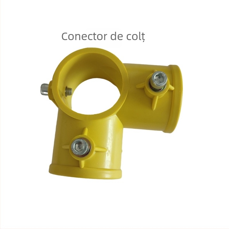 Morimao cuplă unghiulară PPR pentru țevi de scară, cu bază din plastic