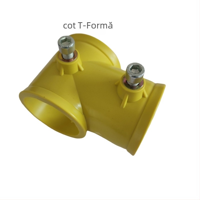 Morimao cuplă unghiulară PPR pentru țevi de scară, cu bază din plastic