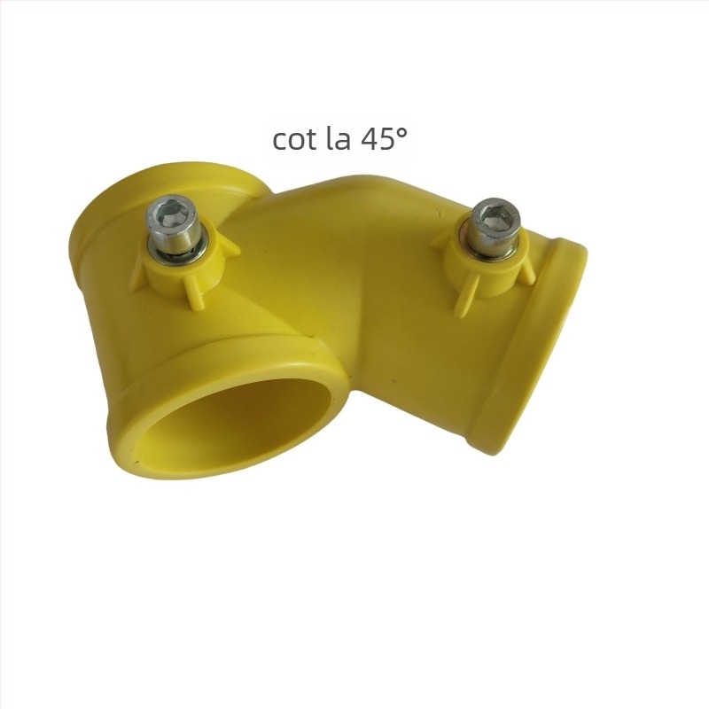 Morimao cuplă unghiulară PPR pentru țevi de scară, cu bază din plastic