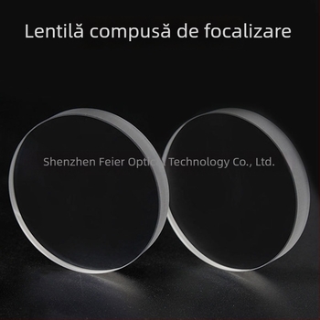 Lentilă de colimare și focalizare K9 compusă pentru capul de tăiere cu laser de fibră și capul de sudură — Feier
