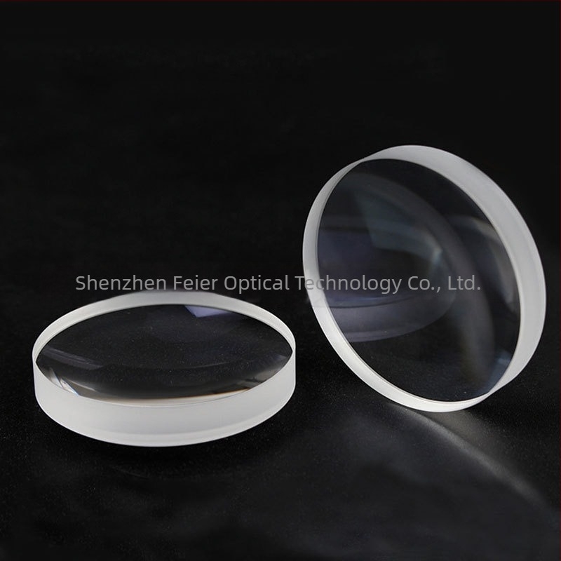 Lentilă de colimare și focalizare K9 compusă pentru capul de tăiere cu laser de fibră și capul de sudură — Feier